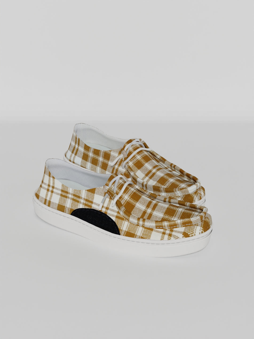 The Equestrian Brown Check