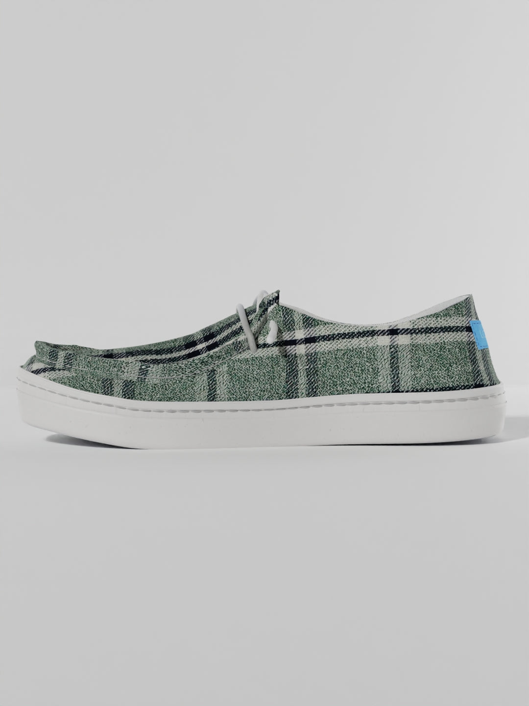 The Luna Ash Green Tartan