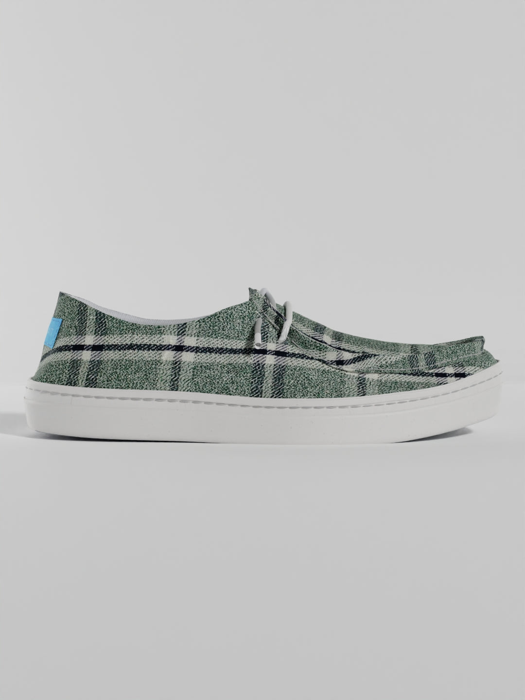 The Luna Ash Green Tartan