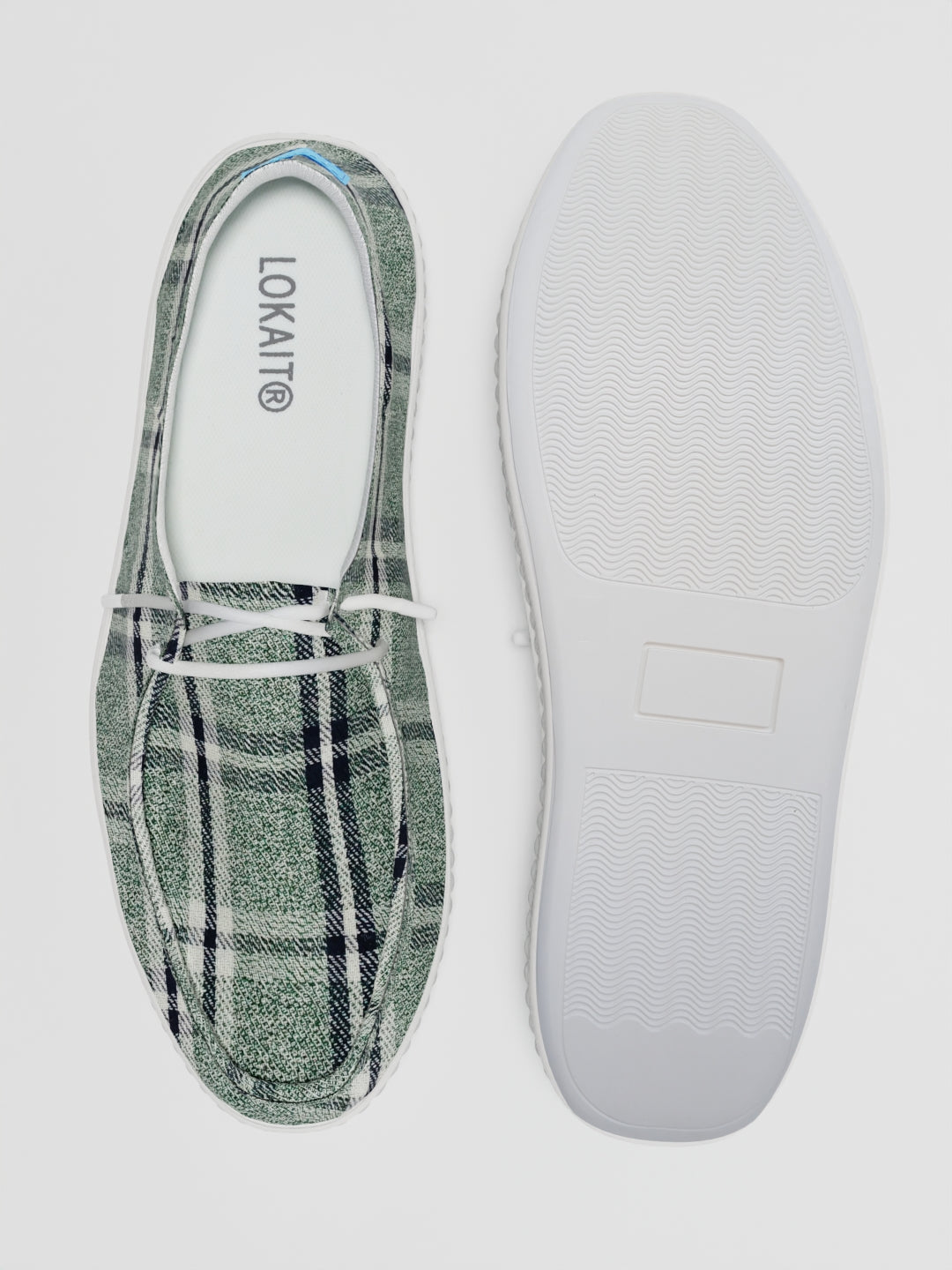 The Luna Ash Green Tartan