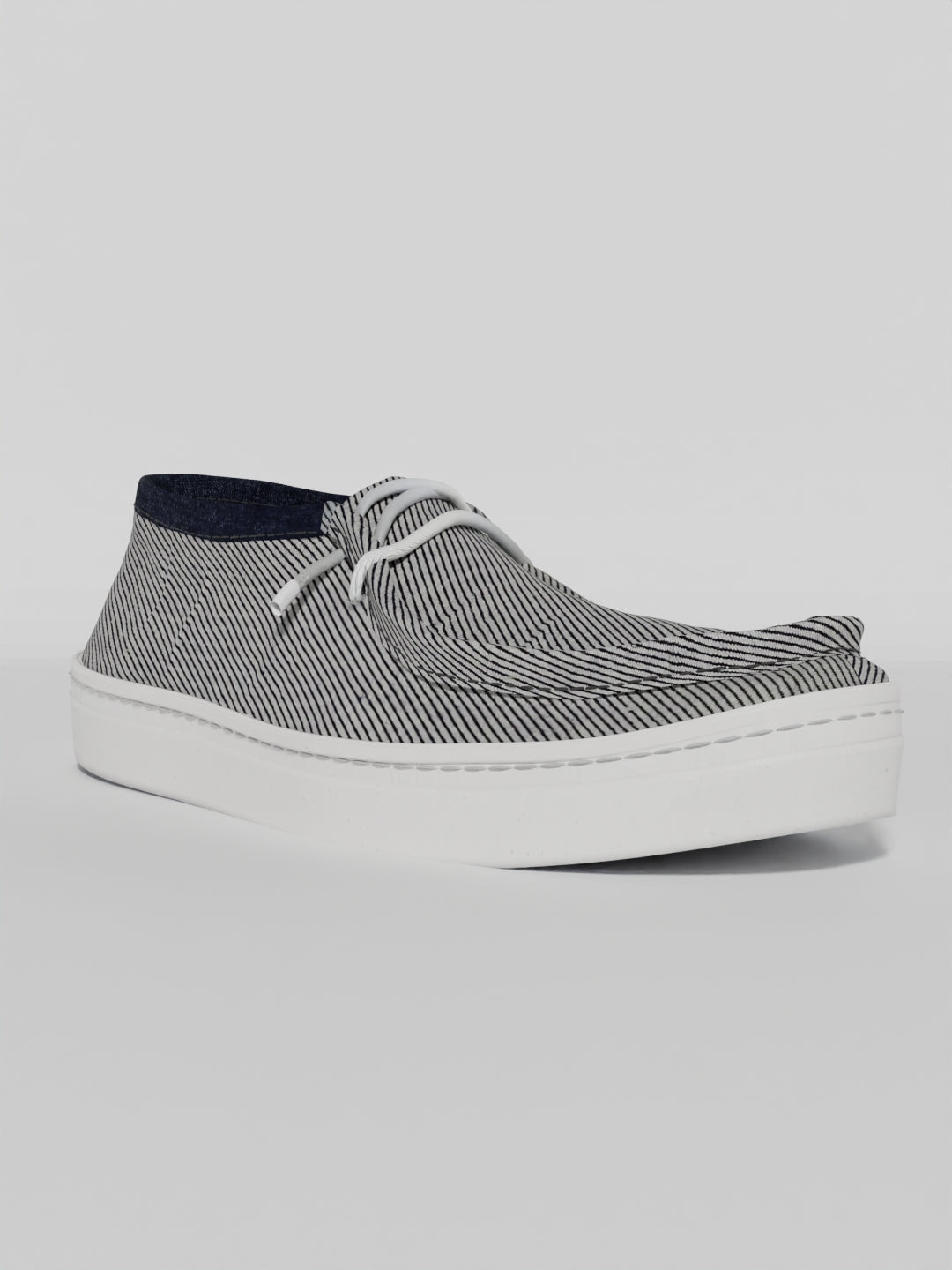 The Textured Midtop in Grey 1