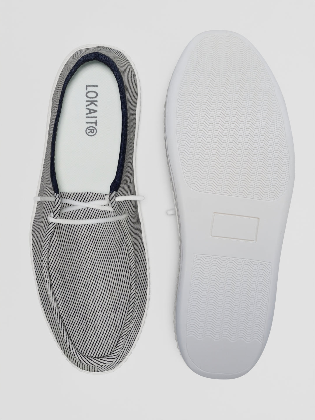 The Textured Midtop in Grey 1