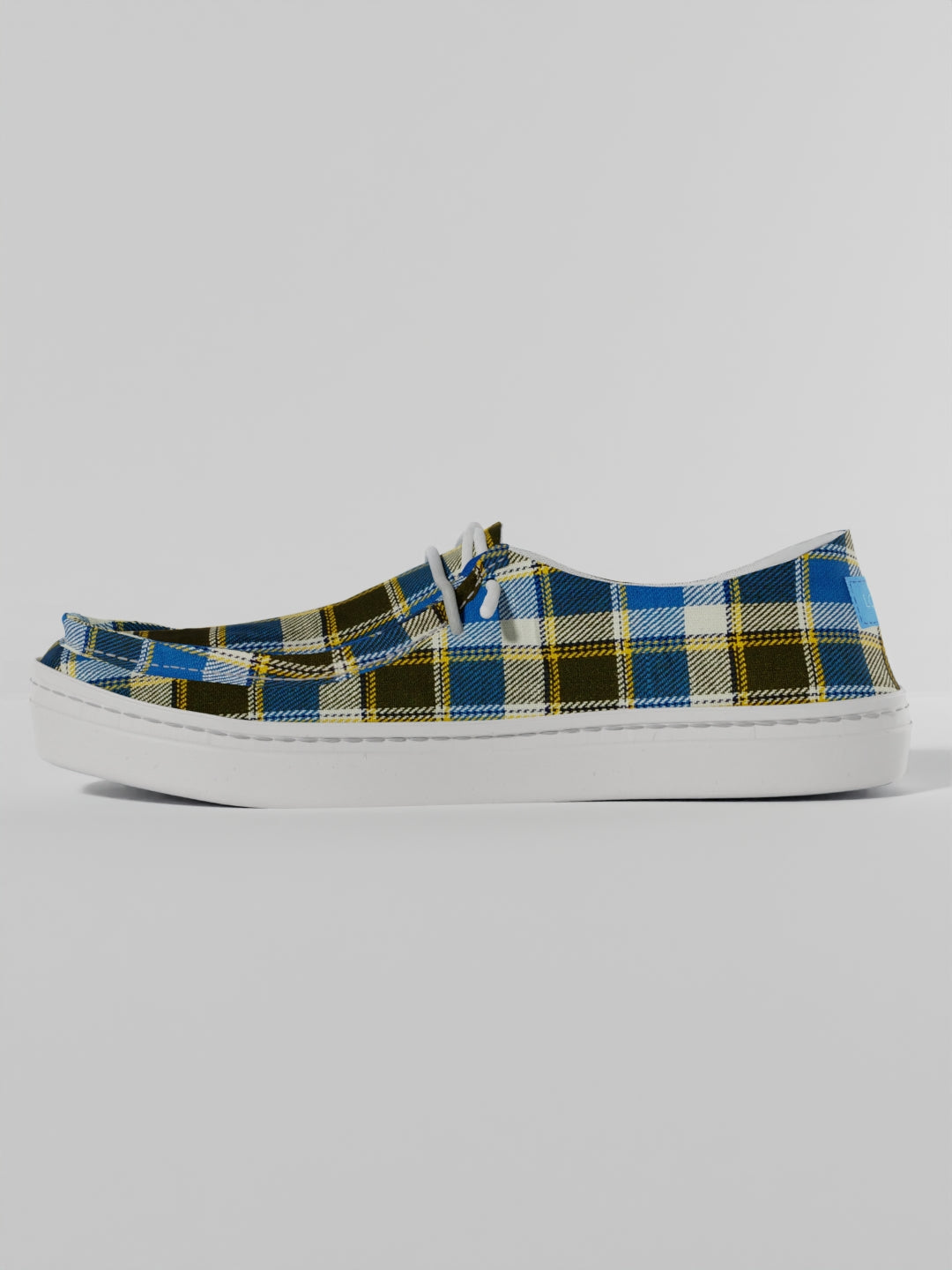 The Lusha Teal Tartan