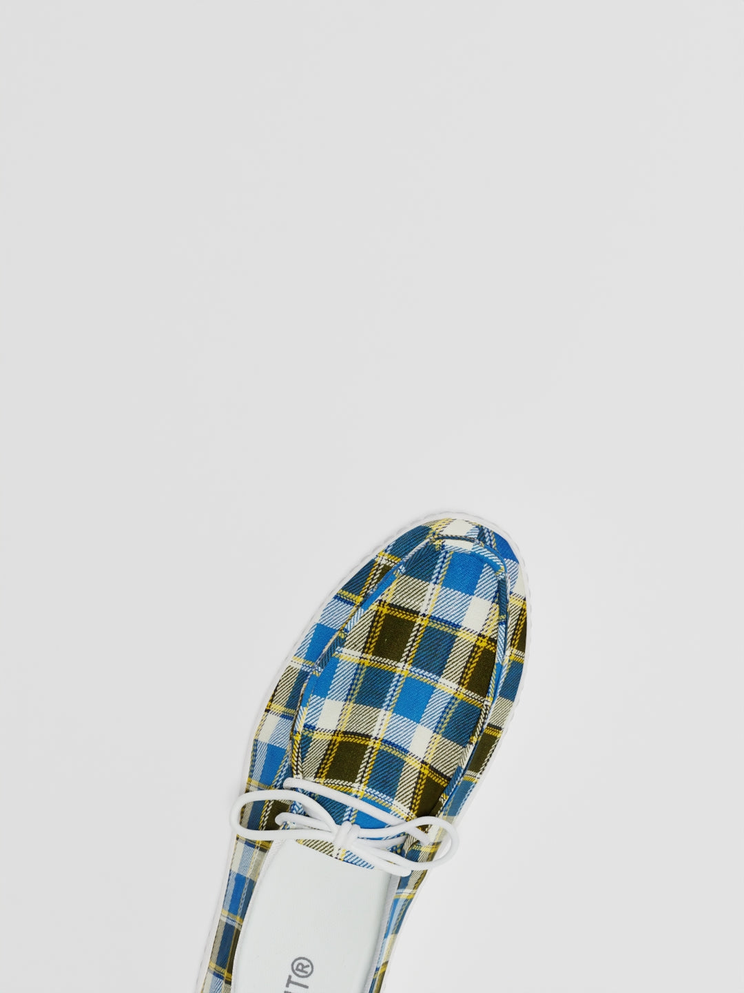 The Lusha Teal Tartan