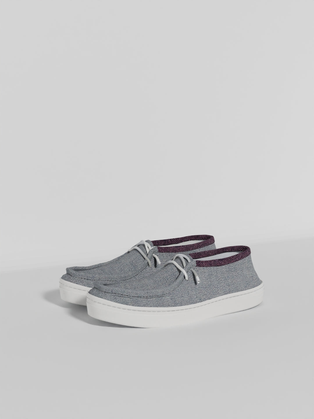 The Textured Midtop in Grey 2