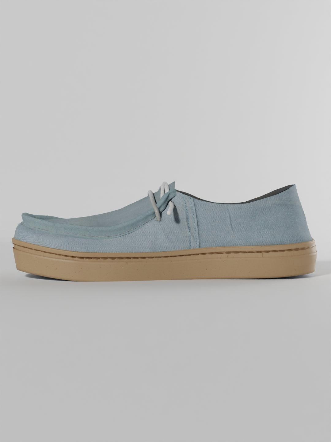 The Luna Washed Denim in Gum Sole