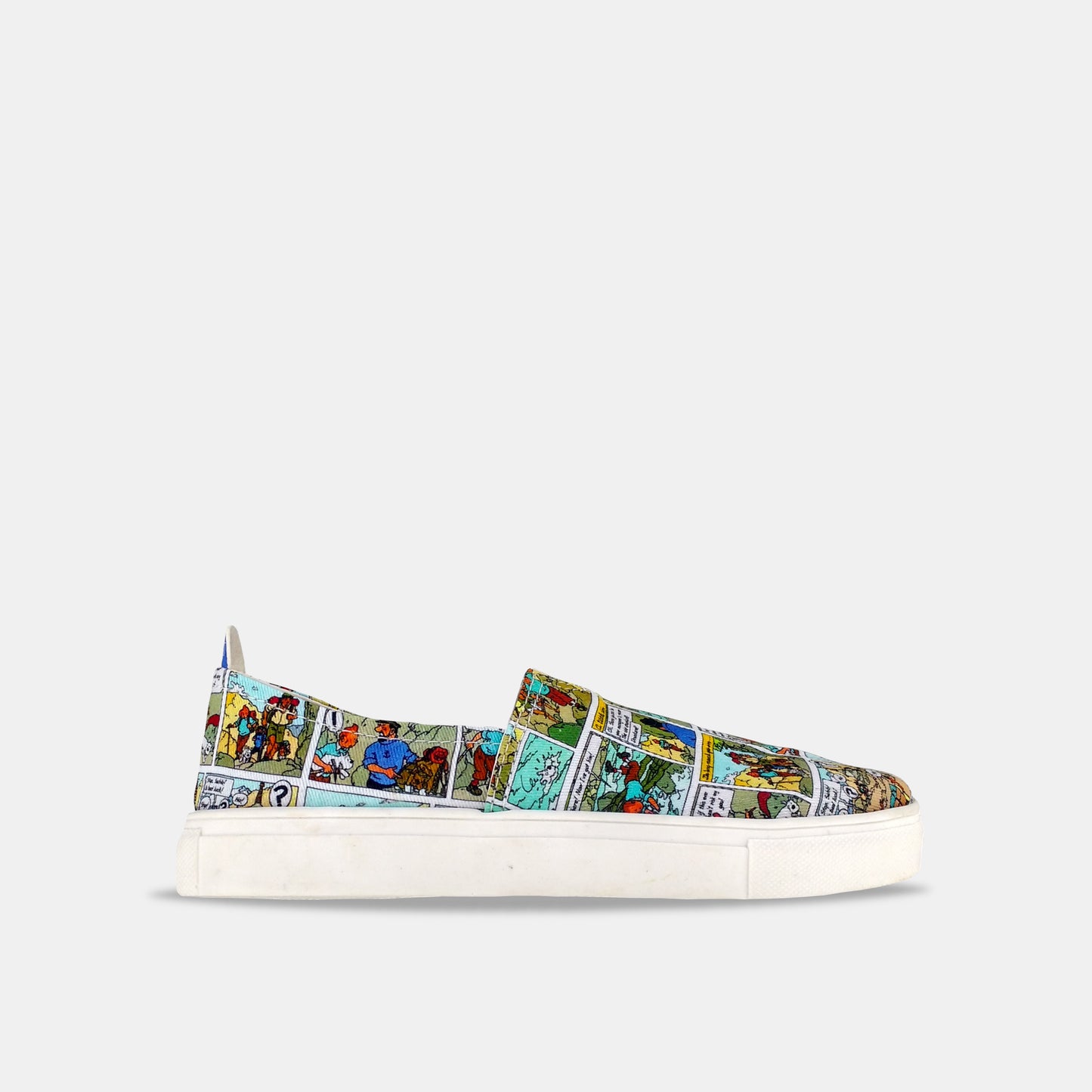 Lokait Canvas Sneakers in Comic Strip Print