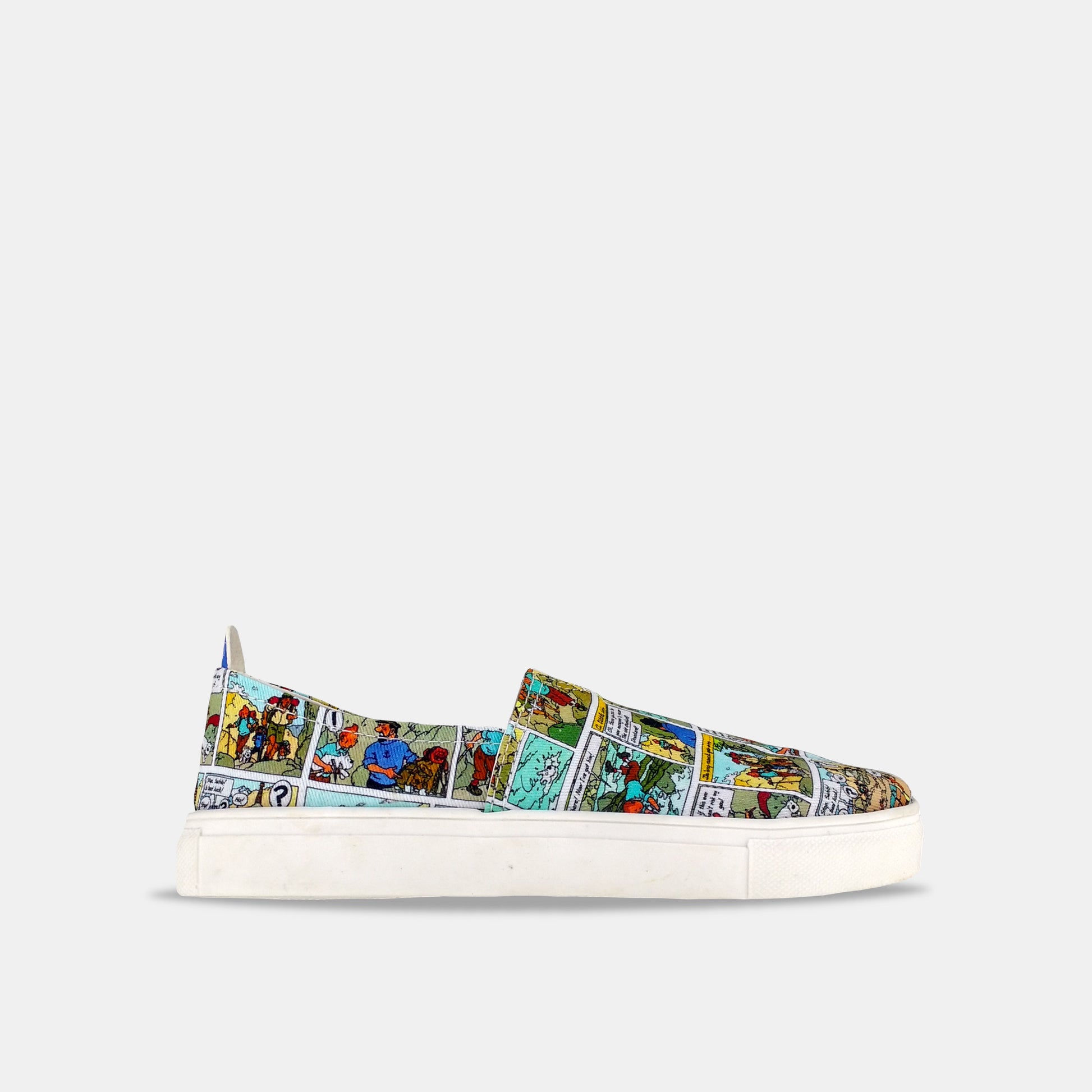 Lokait Canvas Sneakers in Comic Strip Print