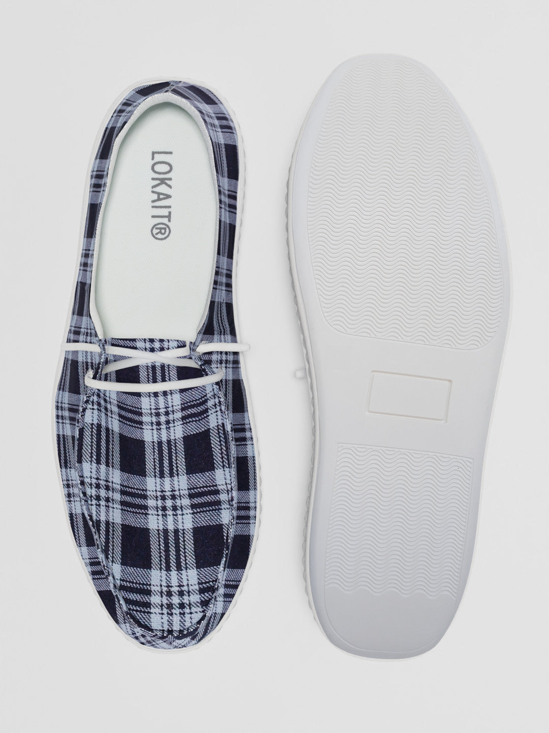 The Lusha Blue Check 1