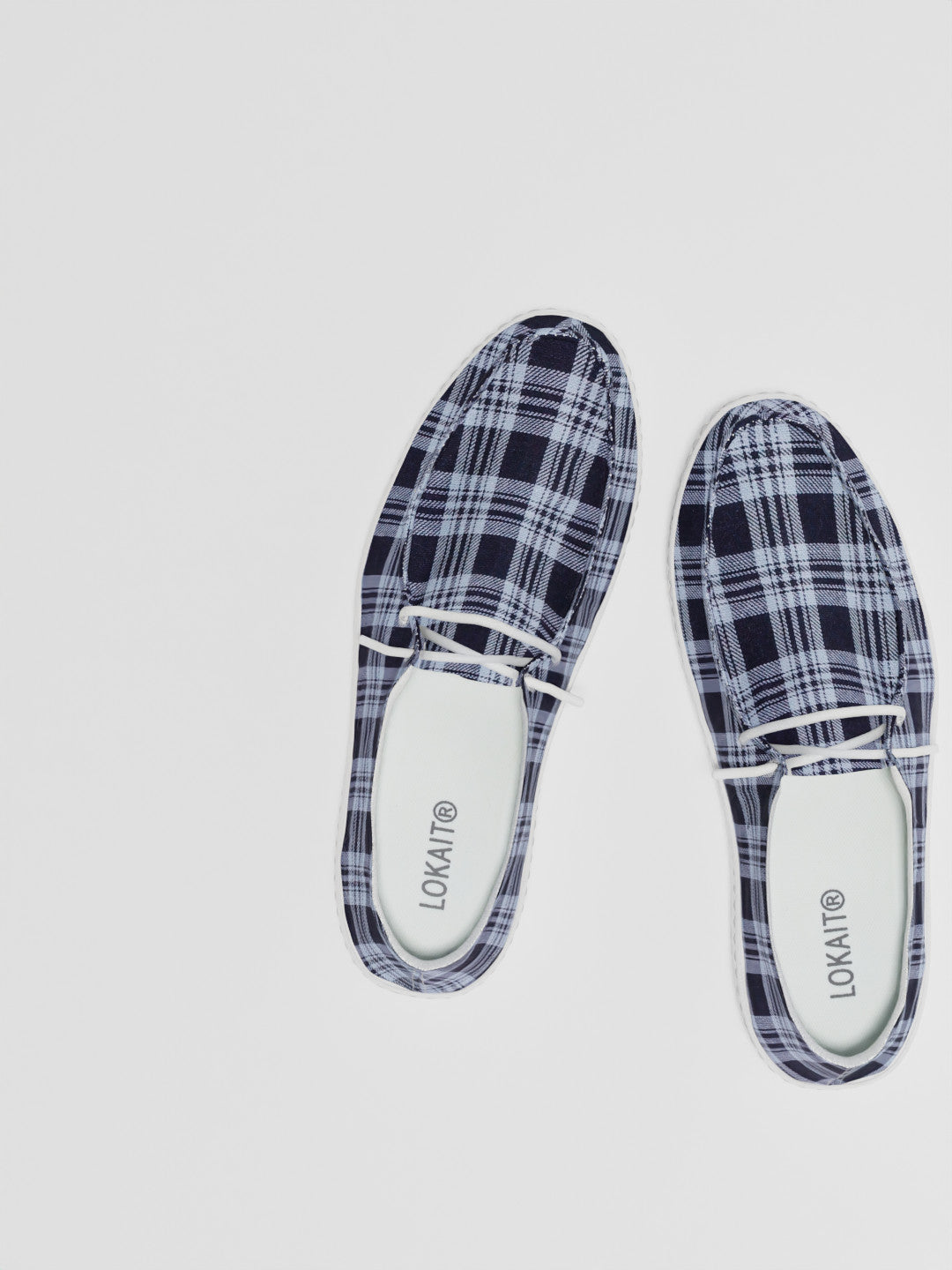 The Lusha Blue Check 1