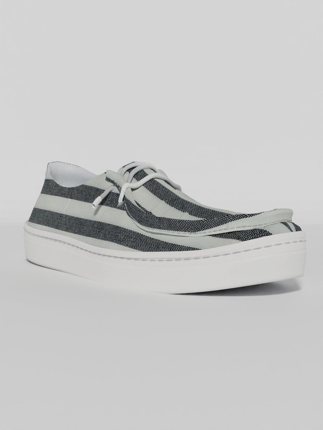 The Luna Black & White Thick Stripes