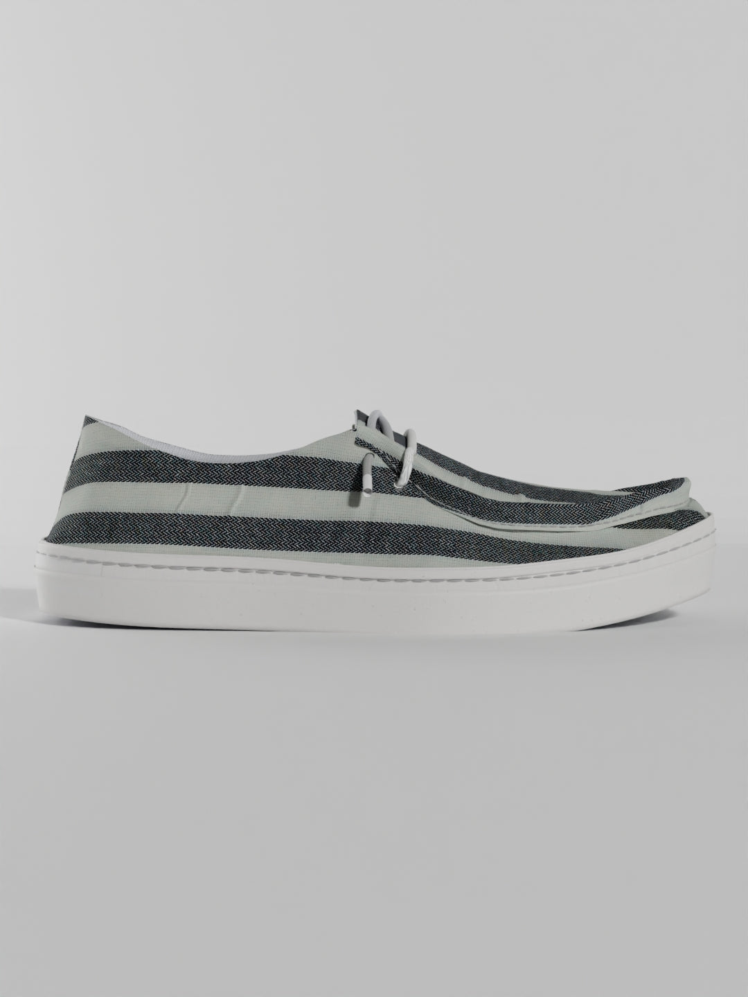 The Luna Black & White Thick Stripes