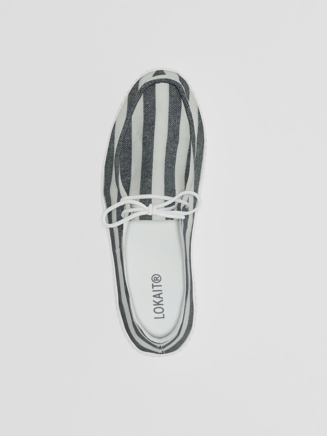 The Luna Black & White Thick Stripes