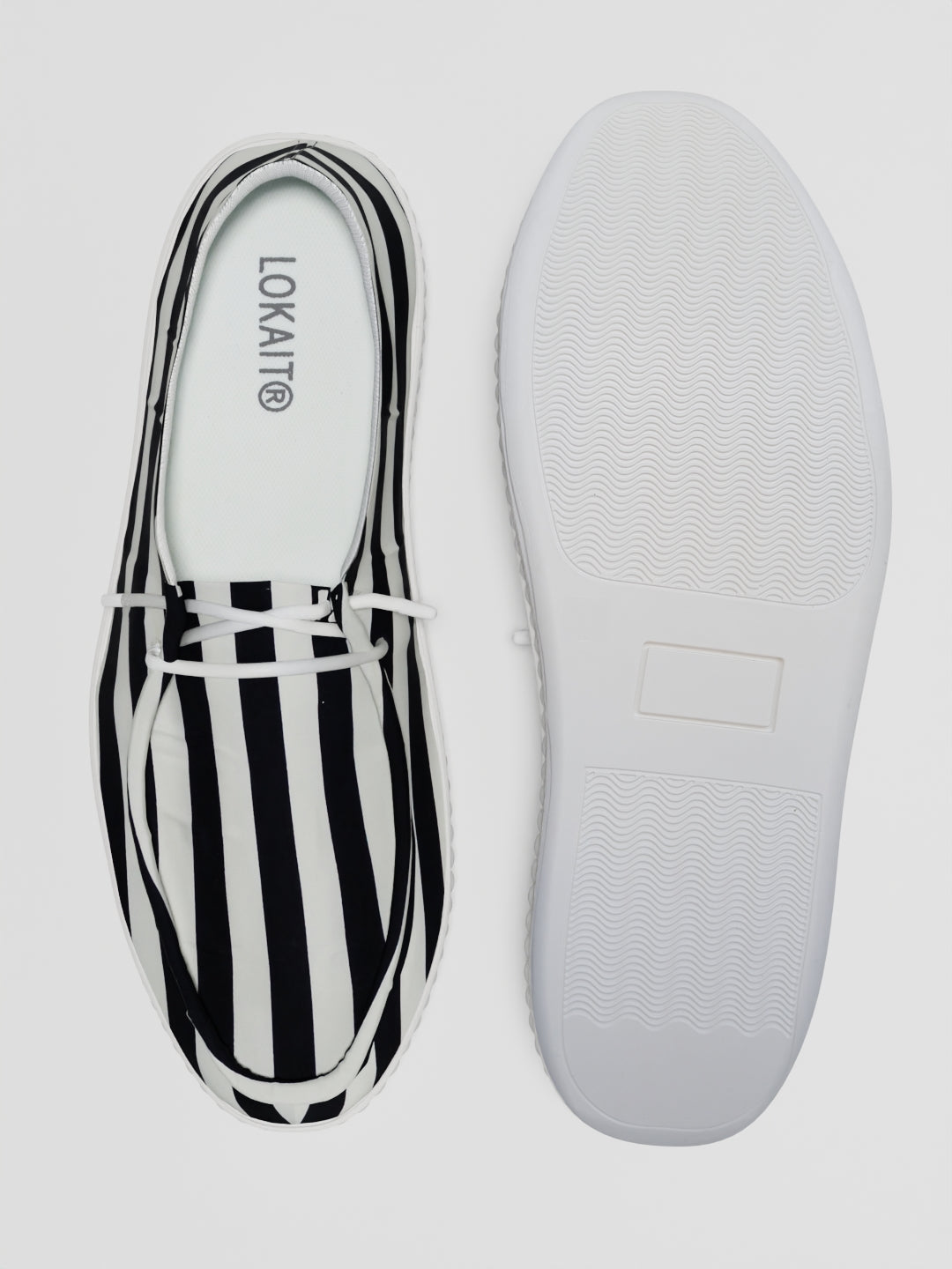 The Luna Black & White Stripes