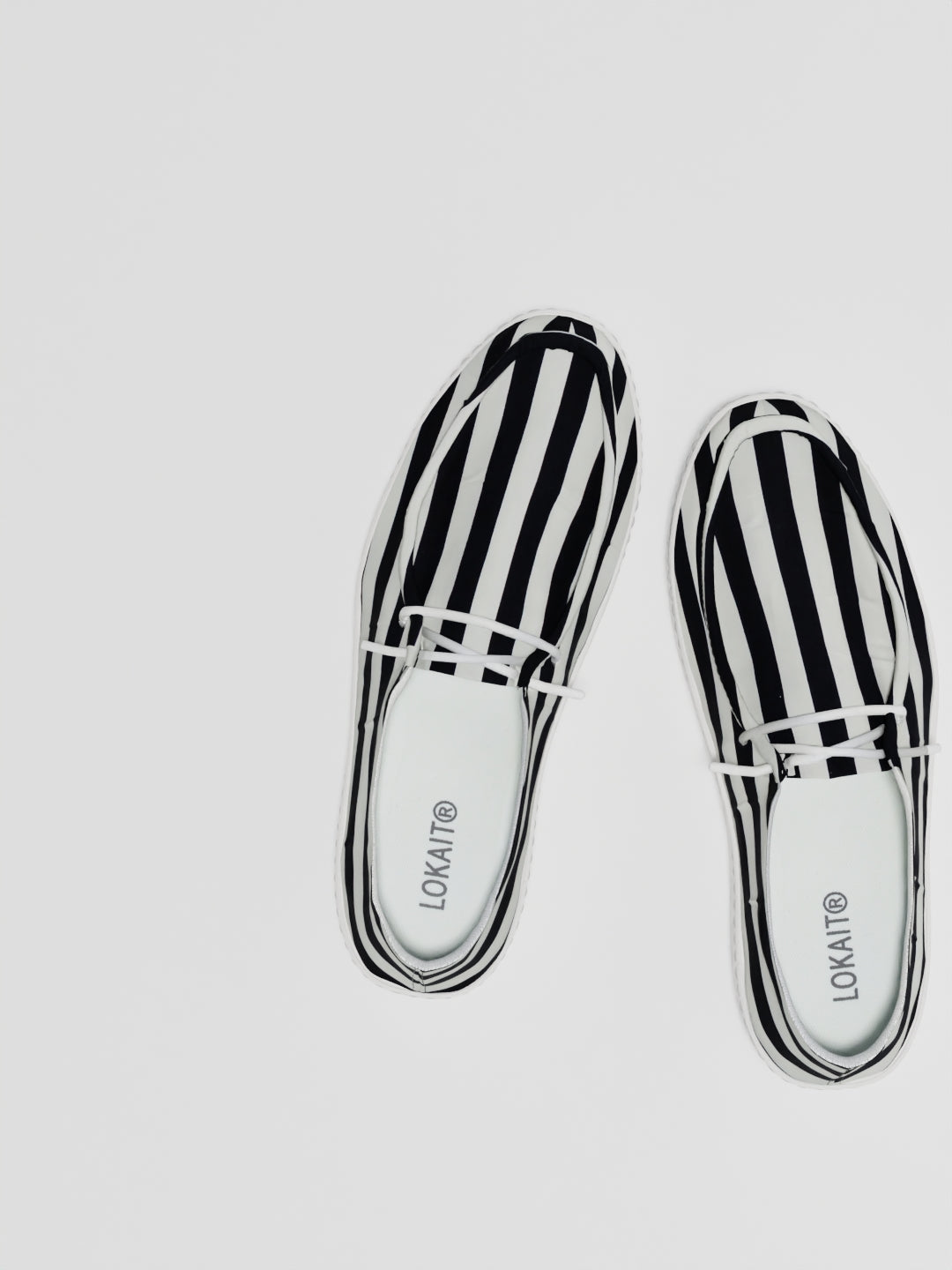 The Luna Black & White Stripes