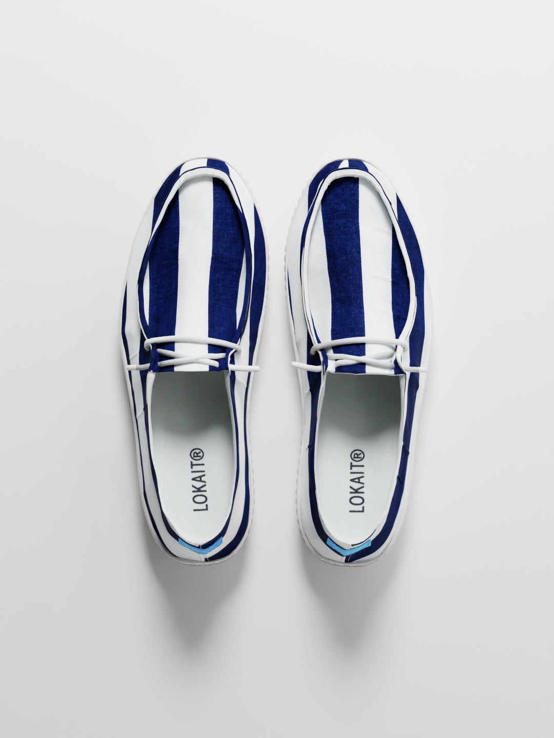 The Lusha Navy and White Stripes