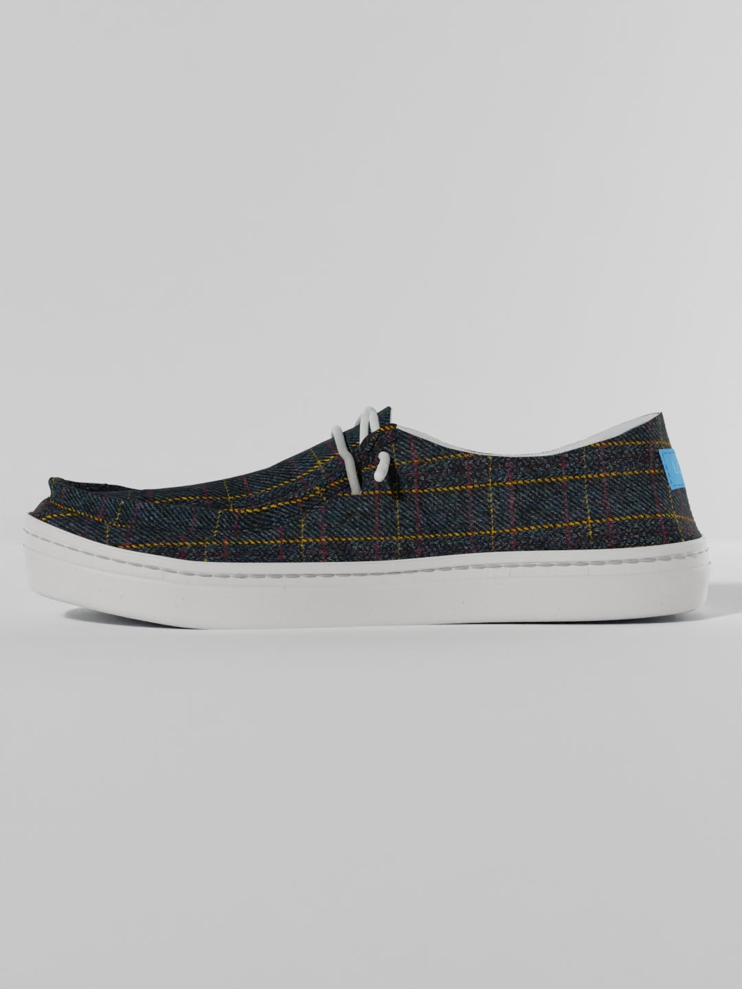 The Luna Ash Blue Woollen