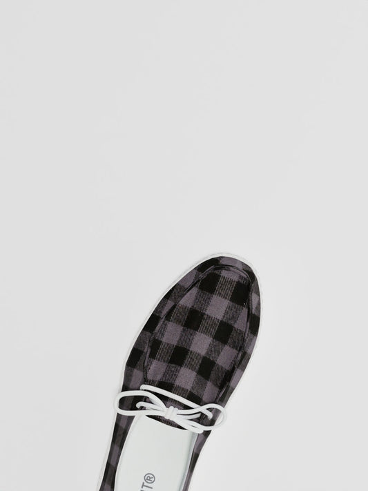 The Lusha Grey Check