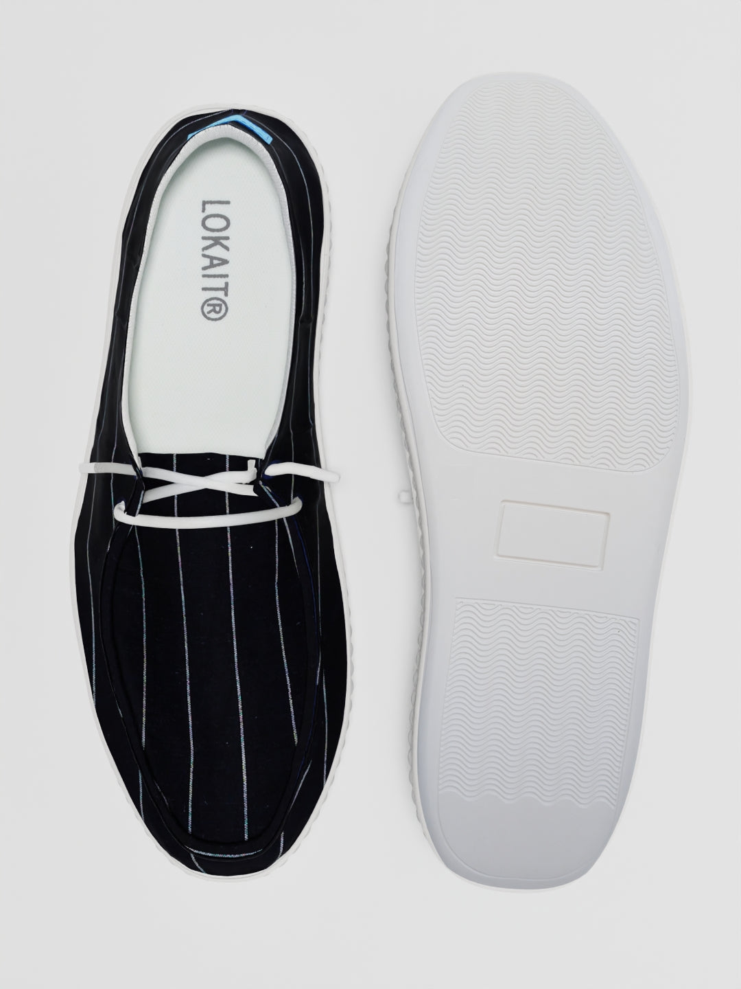 The Lusha Navy PinStripe
