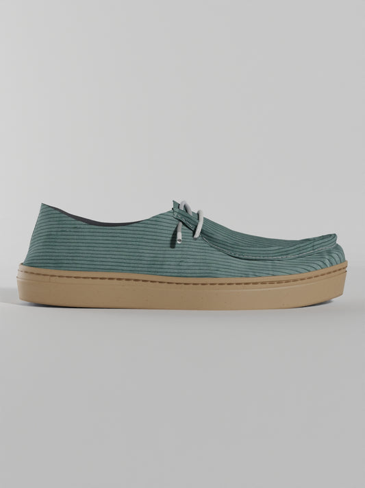 The Luna Blue Corduroy in Gum Sole