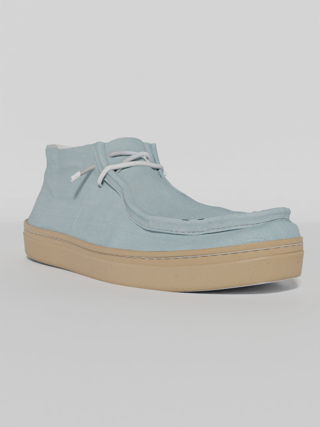 The Washed Denim High Top