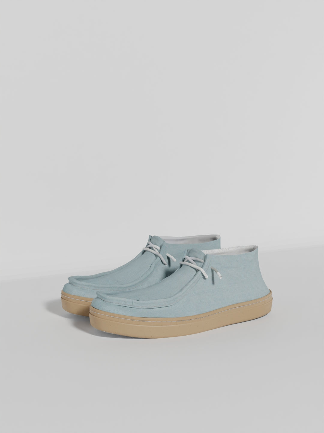 The Washed Denim High Top