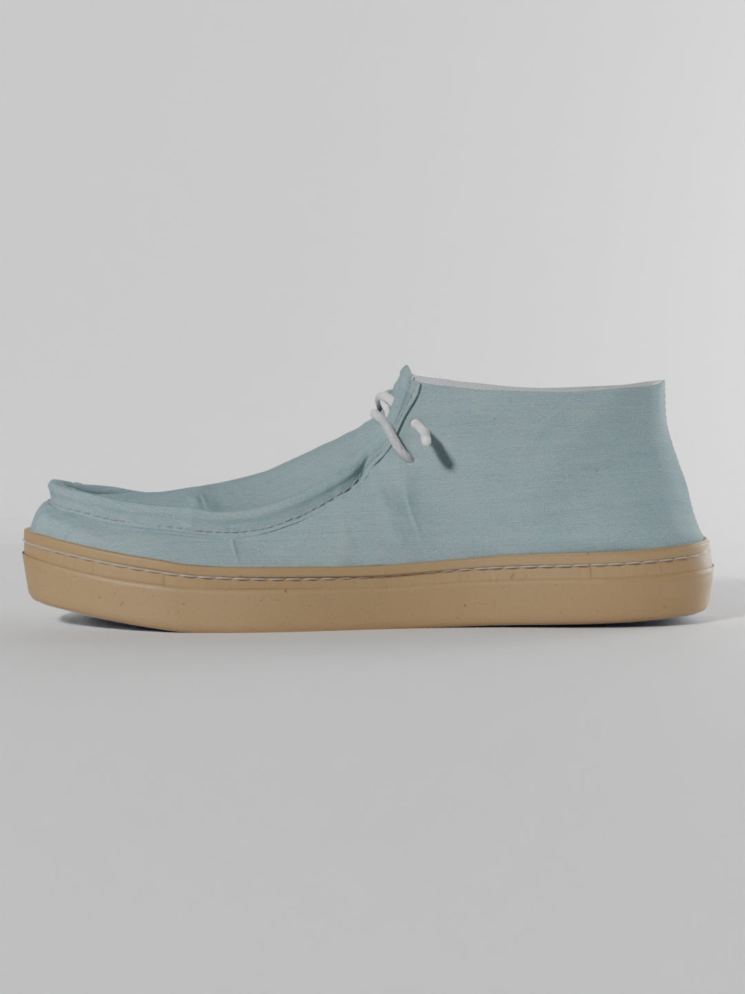 The Washed Denim High Top