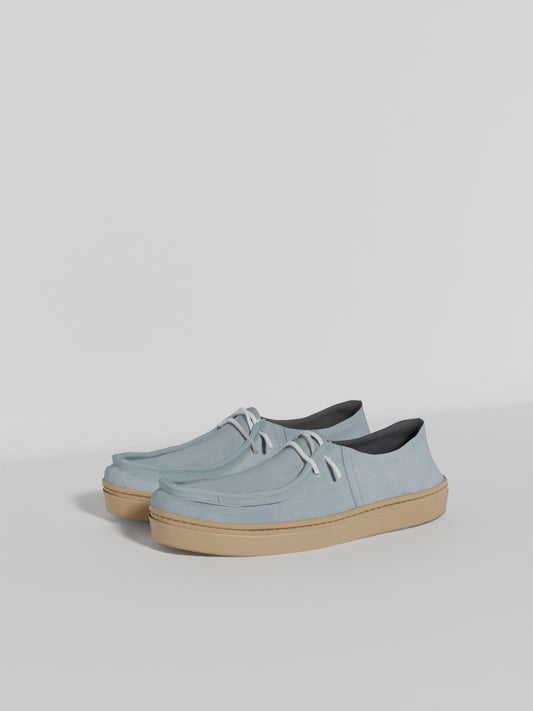 The Luna Washed Denim in Gum Sole